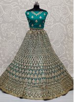 Exceptional Net Embroidered Lehenga Choli