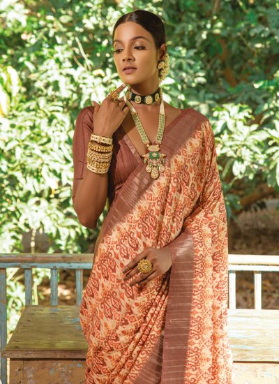 Exceptional Woven Festival Contemporary Style Saree
