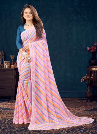 Exquisite Multi Colour Classic Saree