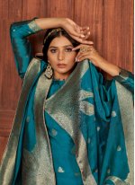 Exquisite Viscose Weaving Designer Salwar Suit