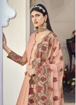 Extraordinary Embroidered Georgette Floor Length Anarkali Salwar Suit