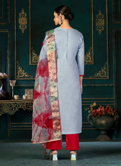 Exuberant Cotton Designer Salwar Suit