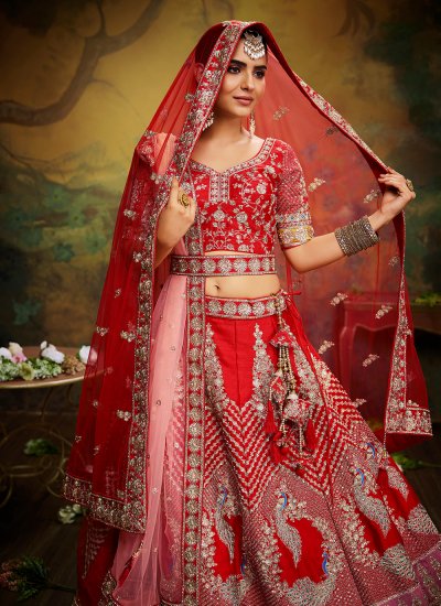 Fab Embroidered Wedding Designer Lehenga Choli
