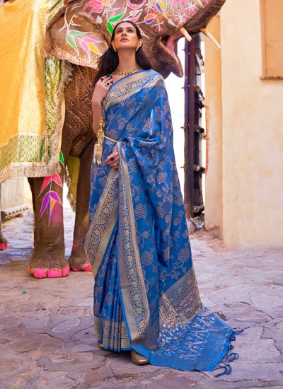 Fab Silk Ceremonial Designer Traditional Saree