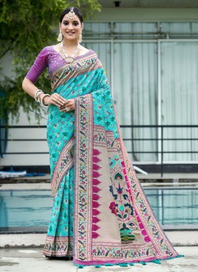 Fabulous Patola Silk  Wedding Contemporary Saree