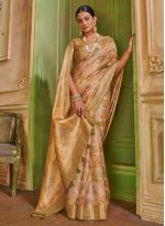 Fantastic Silk Multi Colour Classic Saree