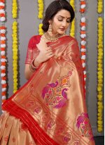 Fantastic Weaving Sangeet Contemporary Saree