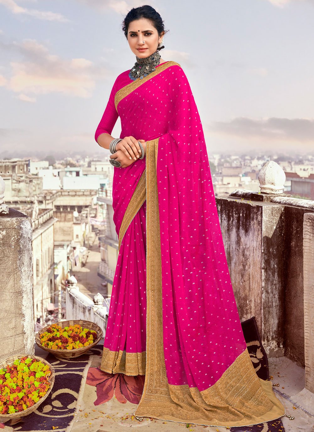 white christmas dresses Designer Gown Made From Old Sarees For Women