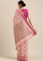 Fetching Pink Festival Traditional Saree