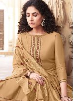Fine Cotton Silk Palazzo Designer Salwar Suit