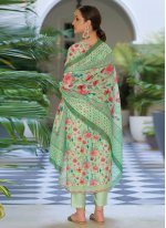 Flamboyant Printed Trendy Salwar Suit