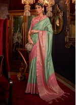 Flamboyant Silk Classic Designer Saree