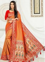Flawless Banarasi Silk Traditional Designer Saree