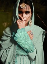 Flawless Faux Georgette Designer Pakistani Suit