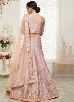 Flawless Pink Wedding Bollywood Lehenga Choli