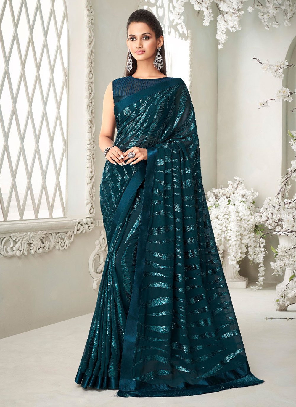 Net Sari, Saree Girls for sale | eBay