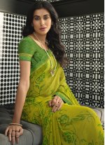 Gilded Green Traditional Saree