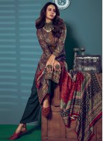 Gilded Multi Colour Pashmina Salwar Suit