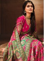 Girlish Silk Weaving Trendy Saree