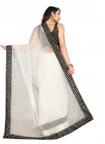 Glamorous Net Lace Classic Saree