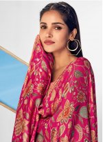 Glamorous Pink Embroidered Designer Pakistani Suit