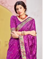 Glamorous Weaving Designer Traditional Saree