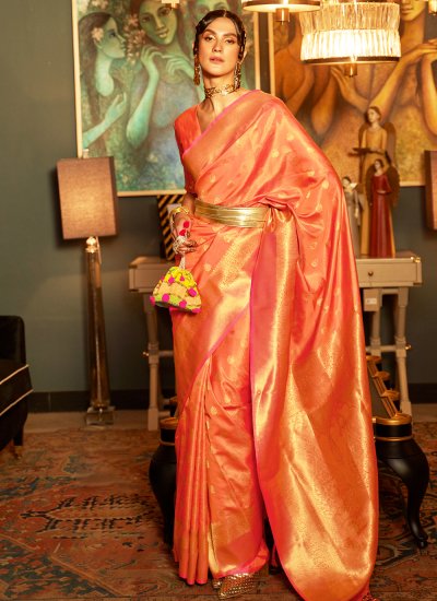 Glorious Contemporary Style Saree For Reception