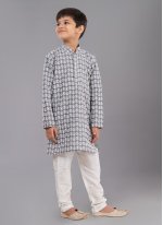 Glossy Cotton Silk Kurta Pyjama