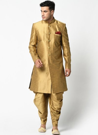 Gold Buttons Indo Western