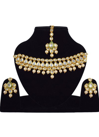 Gold Wedding Necklace Set