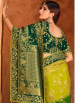 Graceful Silk Ceremonial Designer Traditional Saree