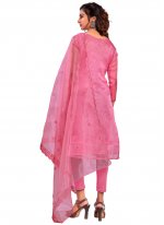 Grandiose Embroidered Pink Trendy Salwar Suit 