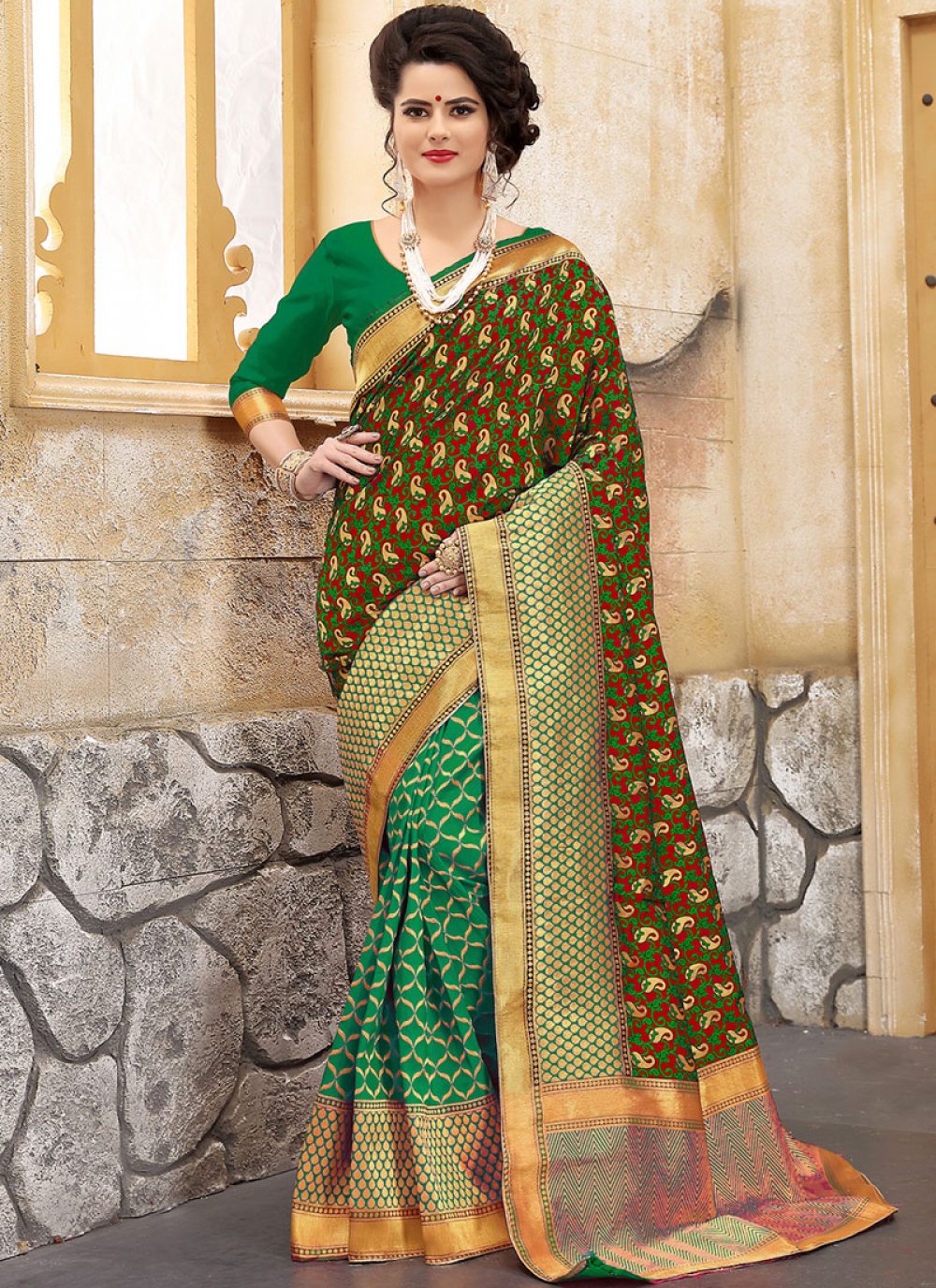 4 reasons to choose half n half saree for a sleek corporate look.