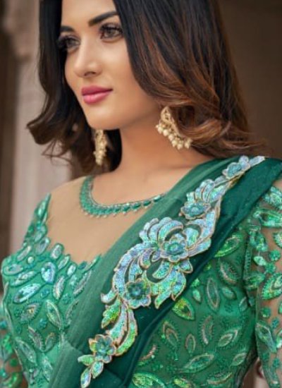 Green Ceremonial Classic Saree