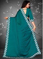 Green Fancy Fabric Designer Traditional Saree