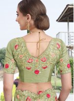 Green Silk Classic Designer Saree