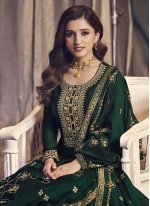Green Silk Salwar Suit