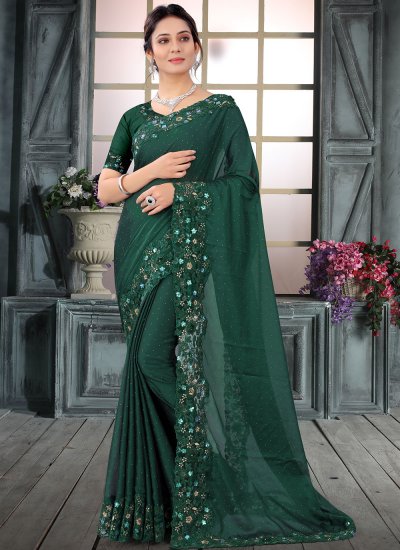 Green Silk Traditional Saree
