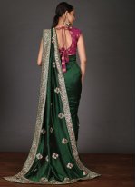 Green Weaving Traditional Saree