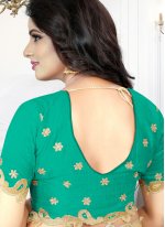Green Zari Traditional Saree