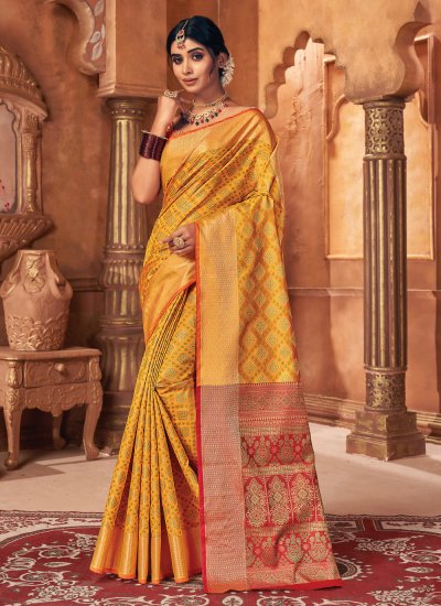 Gripping Weaving Party Trendy Saree