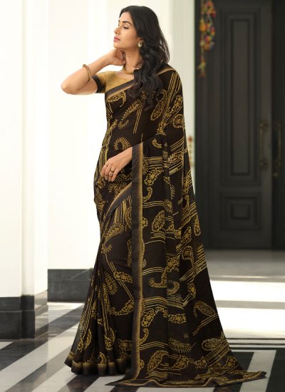 Groovy Lace Festival Trendy Saree