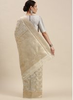 Groovy Linen Ceremonial Designer Traditional Saree