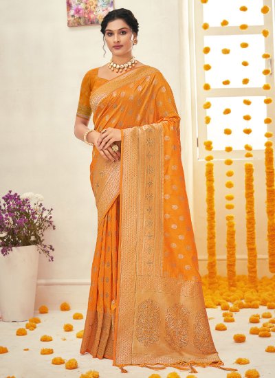 Honourable Embroidered Trendy Saree