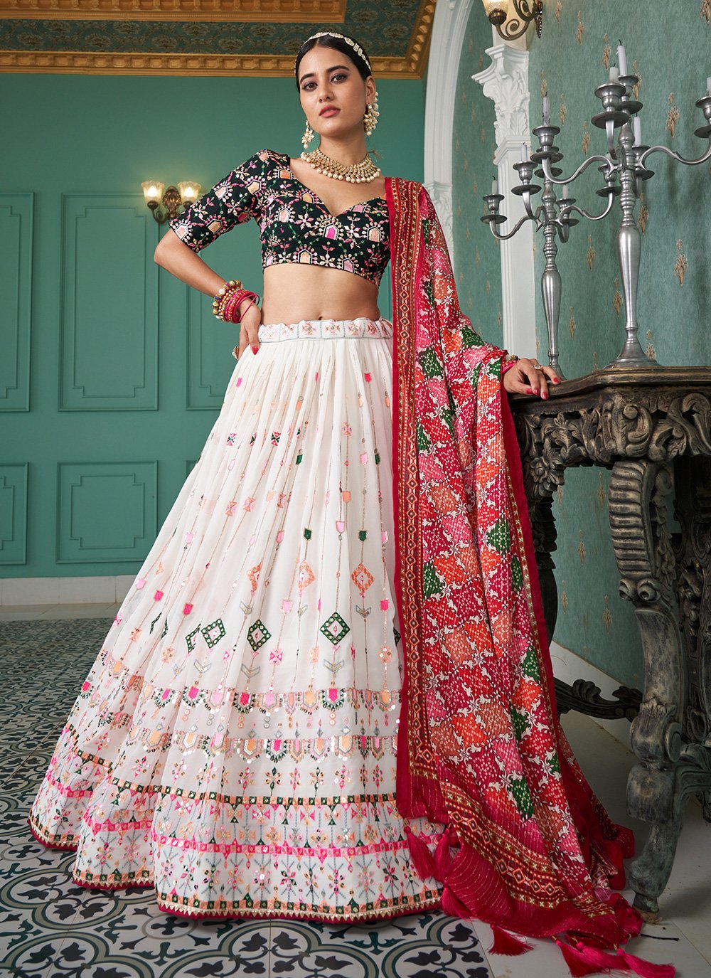 Stunning Designer Lehenga Choli | Buy Indian Wear