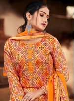 Immaculate Multi Colour Trendy Salwar Suit