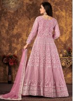 Immaculate Pink Engagement Salwar Suit