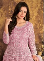 Immaculate Pink Engagement Salwar Suit