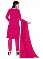 Imposing Cotton Pink Trendy Salwar Kameez