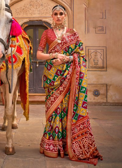 Impressive Silk Contemporary Saree